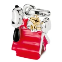 Thomas Sabo Charm Club - Peanuts - Snoopy & Woodstock Doghouse Pendant