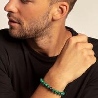 Thomas Sabo Bracelet - Black Cat Green