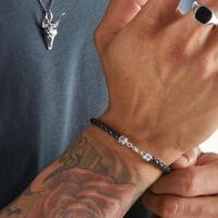 Thomas Sabo Bracelet - Black Leather