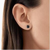 Thomas Sabo Earrings - Black Stones Silver Studs