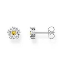 Thomas Sabo Earrings - Blooming Skies Small Silver Daisy Studs