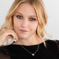 Thomas Sabo Necklace - Classic Pavé Silver