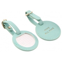 Willow & Rose Luggage Tag - Mint