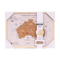 Splosh Caravan - Australia Desk Map