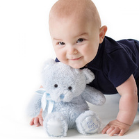 Gund Baby - My First Teddy Blue Small