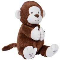 Gund Fun - Clappy The Monkey Animated Plush