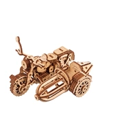 UGears - Harry Potter Hagrid's Flying Motorbike with Sidecar