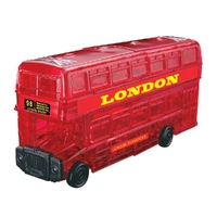 3D Crystal Puzzle - London Bus