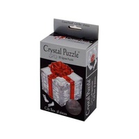 3D Crystal Puzzle - Gift with Red Ribbon