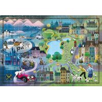 Clementoni Puzzle 1000pc - Disney 101 Dalmations Story Maps