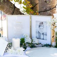 Wedding Double Frame by Splosh - Art of Marriage 5x7"
