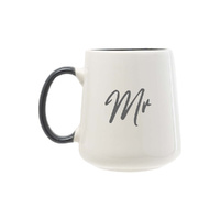 Wedding Mr & Mrs Mug Set by Splosh