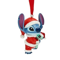 Disney Christmas By Widdop And Co Hanging Ornament - Stitch & Scrump