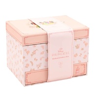 Disney by Widdop and Co - Princess Pastel Musical Jewellery Box - Multi Princess