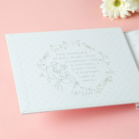 Disney Wedding By Widdop And Co Guest Book: Cinderella & Prince Charming
