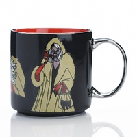 Disney Icons & Villains By Widdop And Co Mug - Cruella