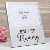 Love You Mummy Aluminium Photo Frame
