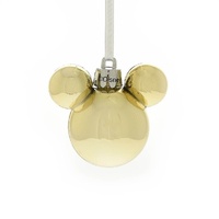 Disney Christmas By Widdop And Co Mini Baubles - Mickey Blush Set Of 12