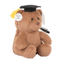With Heart Graduation Bear With Message Card - Medium