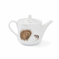 Royal Worcester Wrendale Designs Teapot - Hedgehog and Mouse