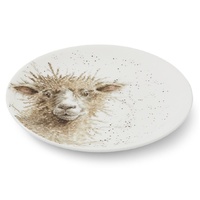 Royal Worcester Wrendale Designs Coupe Plates - Cow, Donkey, Duckling, Sheep (Set of 4)