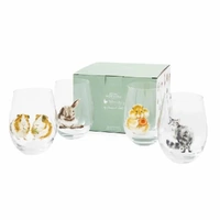 Royal Worcester Wrendale Designs Tumblers - Animal (Set of 4)