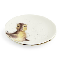 Royal Worcester Wrendale Designs Coupe Plate - Duckling & Bunny Set Of 2