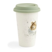 Royal Worcester Wrendale Designs Travel Mug - Dandelion Mouse