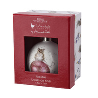 Wrendale Designs By Royal Worcester Christmas Bauble - Not a Creature Was Stirring Mouse