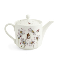 Royal Worcester Wrendale 1.13L Teapot - Oops A Daisy