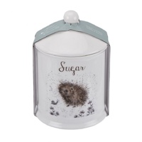 Wrendale Designs By Royal Worcester Canister Sugar - A Prickly Encounter Hedgehog 