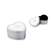 Whitehill Giftware Trinket Box - White Heart