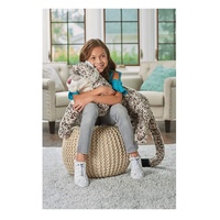 Wild Republic Cuddlekins - Jumbo Snow Leopard 30"