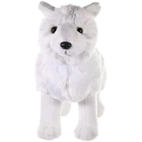 Wild Republic Cuddlekins - Arctic Wolf Standing 12inch