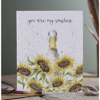 Wrendale Designs Greeting Card - You are my Sunshine