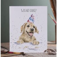 Wrendale Designs Greeting Card - What Cake?