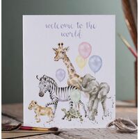 Wrendale Designs Greeting Card - Welcome to the World
