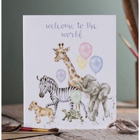 Wrendale Designs Greeting Card - Welcome to the World