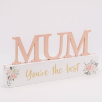 Sophia Gift Collection Mantle Plaque - Mum