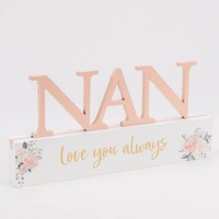 Sophia Gift Collection Mantle Plaque - Nan