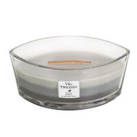 WoodWick HearthWick Trilogy Candle - Warm Woods