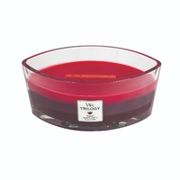 WoodWick HearthWick Trilogy Candle - Sun Ripened Berries