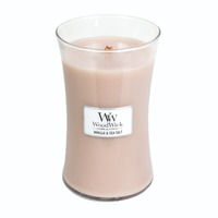 Woodwick Large Candle - Vanilla & Sea Salt
