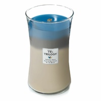 WoodWick Large Trilogy Candle - Nautical Escape 