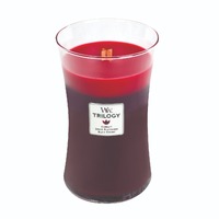 Woodwick Large Trilogy Candle - Sun Ripened Berries