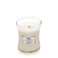 WoodWick Mini Candle - White Teak