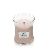 WoodWick Mini Candle - Vanilla & Sea Salt