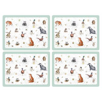 Wrendale Designs by Pimpernel Placemats - Set Of 4 Large