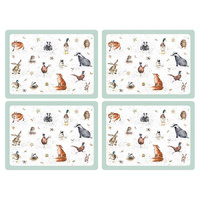 Wrendale Designs by Pimpernel Placemats - Set Of 4 Large