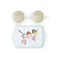 Wrendale Designs by Pimpernel Mug And Tray Set - One Snowy Day
